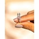 thumbnail image 2 of 1 PC Cross Cubic Zirconia Ring For Women For Wedding Engagement Anniversary Party Band Jewelry Valentine's Day Gift, 2 of 4