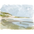 thumbnail image 2 of Barnes, Victoria 14x12 White Modern Wood Framed Museum Art Print Titled - Sea Cove Impression II, 2 of 4