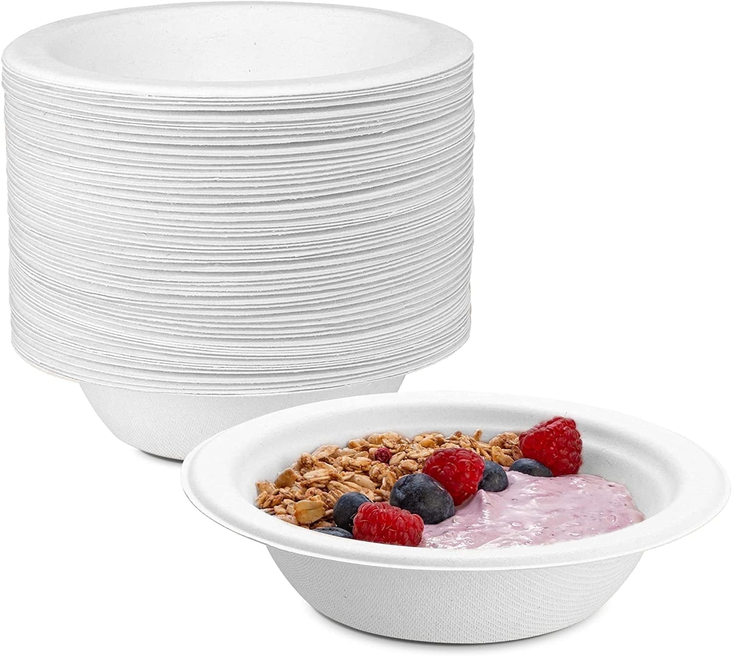 Dixie Ultra Disposable Paper Bowls – 20 Oz, Multi-Color, 50 Count