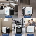 thumbnail image 5 of ALORAIR Dehumidifier with Wi-Fi, 198 PPD Crawl Space Basement Dehumidifiers with Condensate Pump,Up to 2,600 Sq.Ft, Auto-Defrost, Rare Earth Alloy Tube Evaporator, 5 of 8