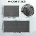 thumbnail image 2 of Kitchen Rugs Sets of 2 YEERSWAG 22"x 30"+ 22"x48“ Runner Rugs for Kitchen, Washable Kitchen Mat Soft Comfort Floor Mat Polypropylene Non-Slip Rug for Kitchen Hallway Office Sink Laundry, 2 of 8