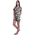 thumbnail image 2 of Moomaya Sleep Sets For Women With Shorts Pj Printed Short Sleeve Sleep Tops, 2 of 6