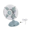 thumbnail image 2 of Mini ventilador de escritorio, ventilador personal portátil, ligero, recargable por USB, para dormitorio, silencioso. Azul claro, 2 of 9