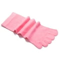 thumbnail image 2 of TELOLY 2026 New 4 Pairs Running Toe Socks,Five Finger Trainer Socks,Toe Separator Socks for Men and Women for Running,Yoga,Gym,Sports Pink, 2 of 4
