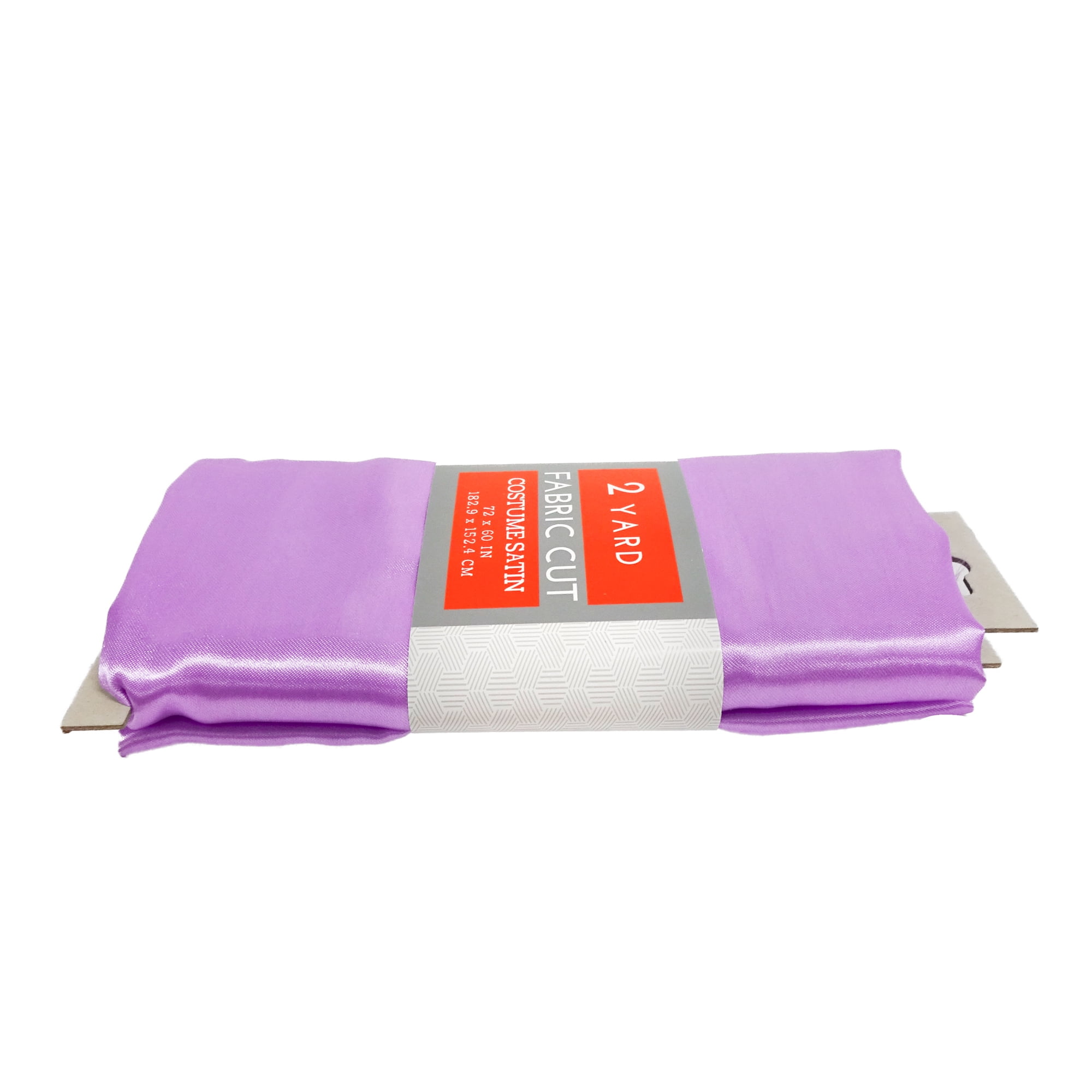 Shason Textile Special Occasion Costume Satin 2 Yards Precut Fabric, Lilac