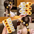 thumbnail image 7 of 20 PCS Daisy Hair Clips, Daisy Flower Hair Clips, Vintage Sun Flower with Hair Alligators Clips Hair Barrette for Women Wedding Hair Accessories for Brides, 7 of 7