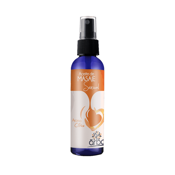 Aceite Masaje Sensual Aroma Cítrico Relajante e Hidratante ARBORA NA