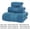#-【Bath Towel Set】, variant on Bath Towel Set of 3 - Ultra Soft & Absorbent Cotton Towels, Quick Dry Spa Towels, Premium Hotel Quality, Bathroom Towel Bundle, JKODE
