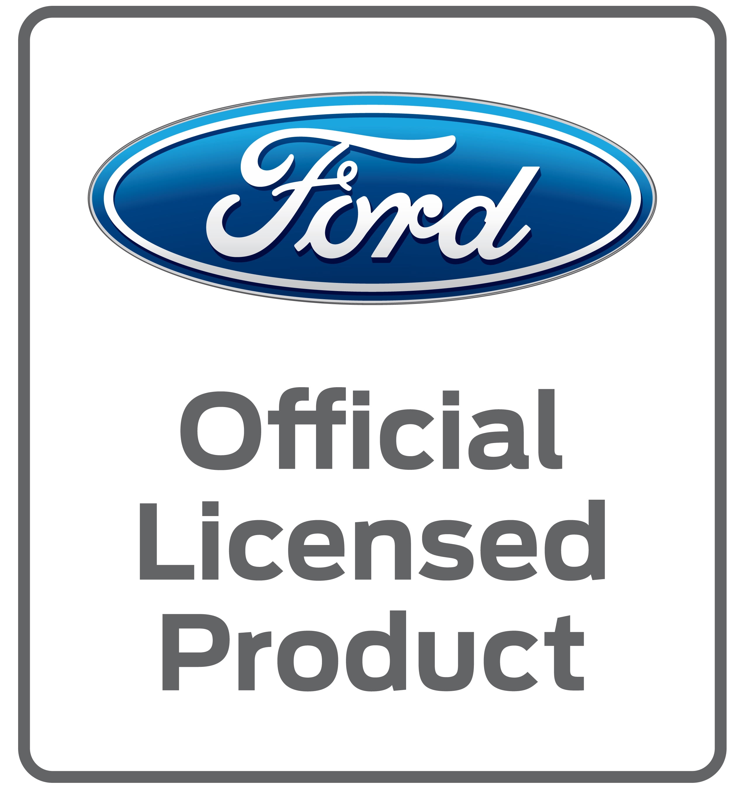 Men's FORD OVAL LOGO Twill Shirt with Pocket, Medium Strong Blue