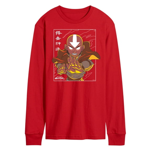 Avatar - The Last Airbender - Avatar State Aang - Men's Long Sleeve T-Shirt
