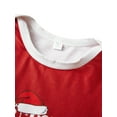 thumbnail image 5 of Burkashear Christmas Pajamas for Family Long Sleeve Santa Letter Print Tops and Pants Set Holiday Sleepwear, 5 of 9