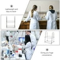 thumbnail image 4 of OUNONA Laboratory Slide Staining Rack Microscope Slide Rack For Drying Glass Slides 1Set, 4 of 8