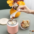 thumbnail image 1 of mmirethe Leakproof And Portable Lunch Box For On--Go Snacking Insulated Lunch Box Thermal Lunch Box Cereal Container Storage Box Pink Little Whale 2 Insulation Bag 1Set, 1 of 6