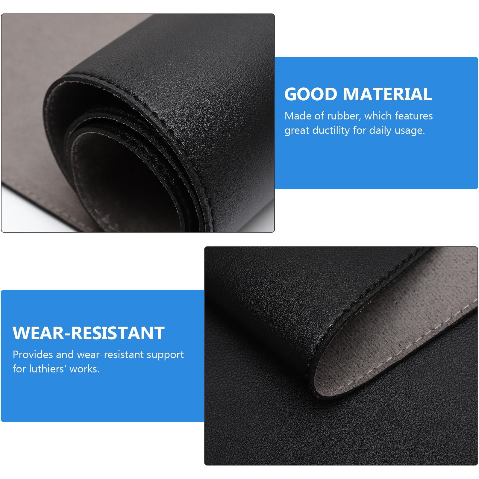 OUNONA  Accessories Guitar Neck Bracket Care Mat Cleaning Accessory