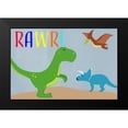 thumbnail image 2 of Santiago, Daniela 18x13 Black Modern Framed Museum Art Print Titled - Rawr!, 2 of 5