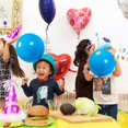 thumbnail image 4 of Globos perforados de 50 piezas: globos perforados de neón de colores surtidos para niños, fiestas, bodas, globos divertidos JAMW Sencillez, 4 of 5