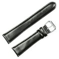 thumbnail image 2 of deBeer brand Smooth Leather Watch Band - Black 19mm (Long Length), 2 of 4