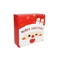 thumbnail image 3 of 4/8 piezas Cajas de regalo de Navidad Embalaje de papel Galletas Snack Cajas de dulces 2025 Recuerdos de fiesta de Año Nuevo Regalo para niños Navidad Noel Navidad, 3 of 5