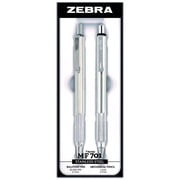 Zebra Pen M/F-701 Pen and Pencil Set - 0.7 mm Pen Point Size - 0.7 mm Lead Size - Refillable - 2 / Set | Bundle of 5
