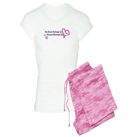 

CafePress - My Heart Belongs To My Dog Breed Women s Light P - Women s Light Pajamas