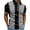 Black, variant on Aayomet Polo Shirts For Men Male Summer Casual Houndstooth Print Zipper Turn Down Collar Big And Tall Mens Black,XXL