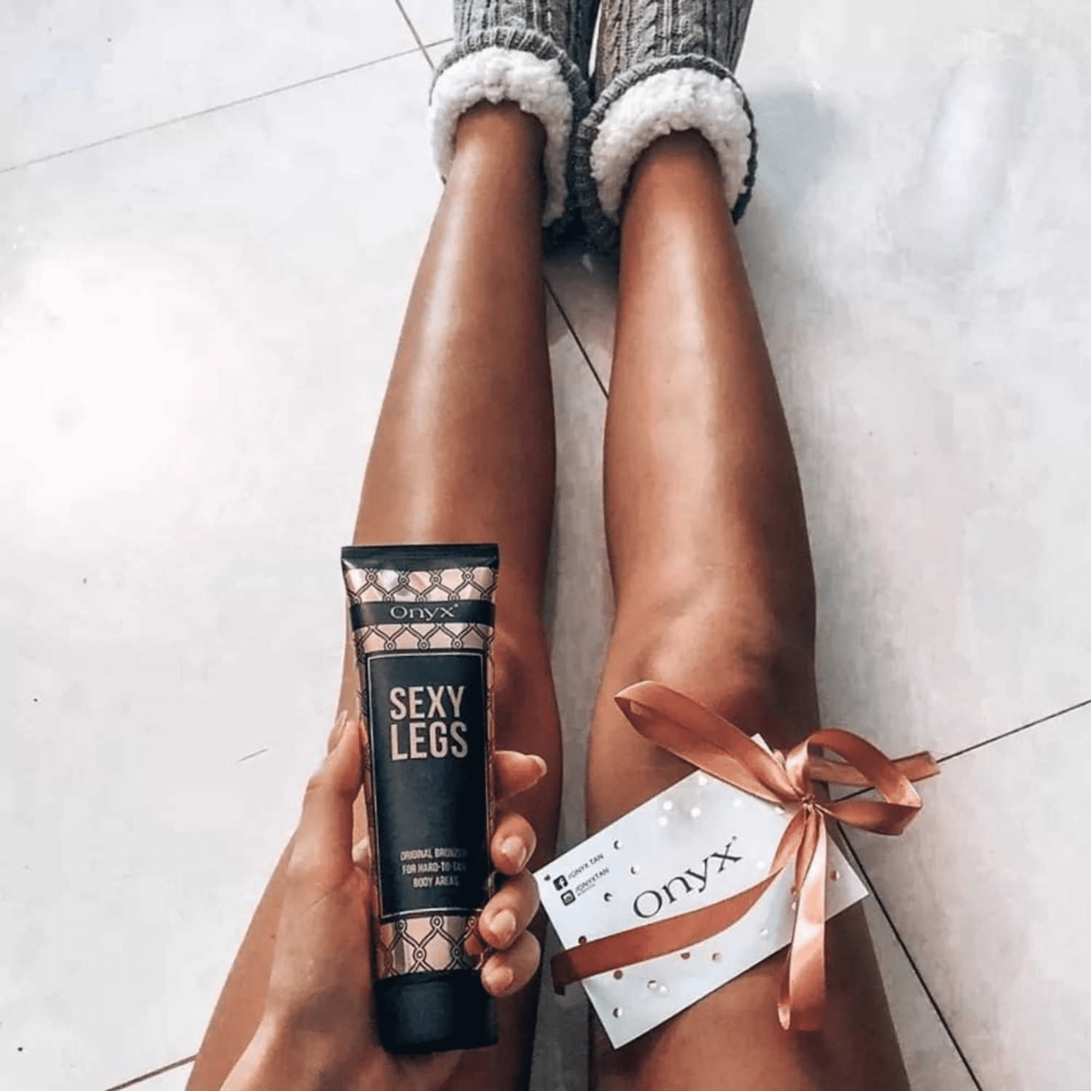 Onyx Sexy Legs Bronzer Tanning Lotion for Hard-to-Tan Areas, 5.07 fl oz