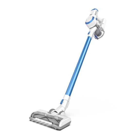 T1 Cordless Stick Vacuum, Lightweight 300W Motor, HEPA Filter, LED Headlight, Multi-Surface Clean
