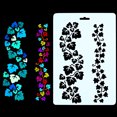 thumbnail image 2 of VALINK DIY Vine Flower Shape Embossing Stencil Mold for Cake Chocolate Making Baking Supplies, 2 of 7