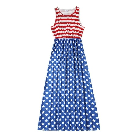

vbnergoie American Flag Print Matching Family Outfits Striped Printed Mommy And Me Dresses Men And Boy Striped Printed T Shirt Top Skeleton Family Pajamas Matching Pajamas Family of 4