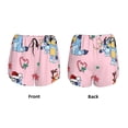 thumbnail image 5 of Lsque Bluey Printed Women's Running Shorts with Liner Pockets,Elastic Quick Dry Workout Athletic Gym Yoga Shorts,Womens High Waist Shorts-Large, 5 of 9
