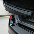 thumbnail image 2 of Rear Bumper Protector Guard Universal Rubber Scratch-Resistant Trunk Door Sill Protector Exterior Accessories Trim Cover for SUV/Cars Black, 2 of 9