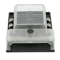 thumbnail image 2 of Caja de bloque de fusibles ATP/ATC/ATO con fusible de cuchilla de 6 vías con indicador LED de 10 a 32 V, resistente al agua para automóviles, vehículos recreativos, barcos y hogares, 2 of 10