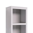 thumbnail image 2 of Prepac Moda 5 Shelves Bookcase White, 2 of 9