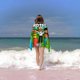 thumbnail image 2 of Jools TV Toalla de playa de secado rápido con diseño temático, regalo para mujeres y niñas, ideal para cumpleaños, fans, amantes de la música, uso en la playa o al aire libre, 78 × 150 cm, 2 of 6