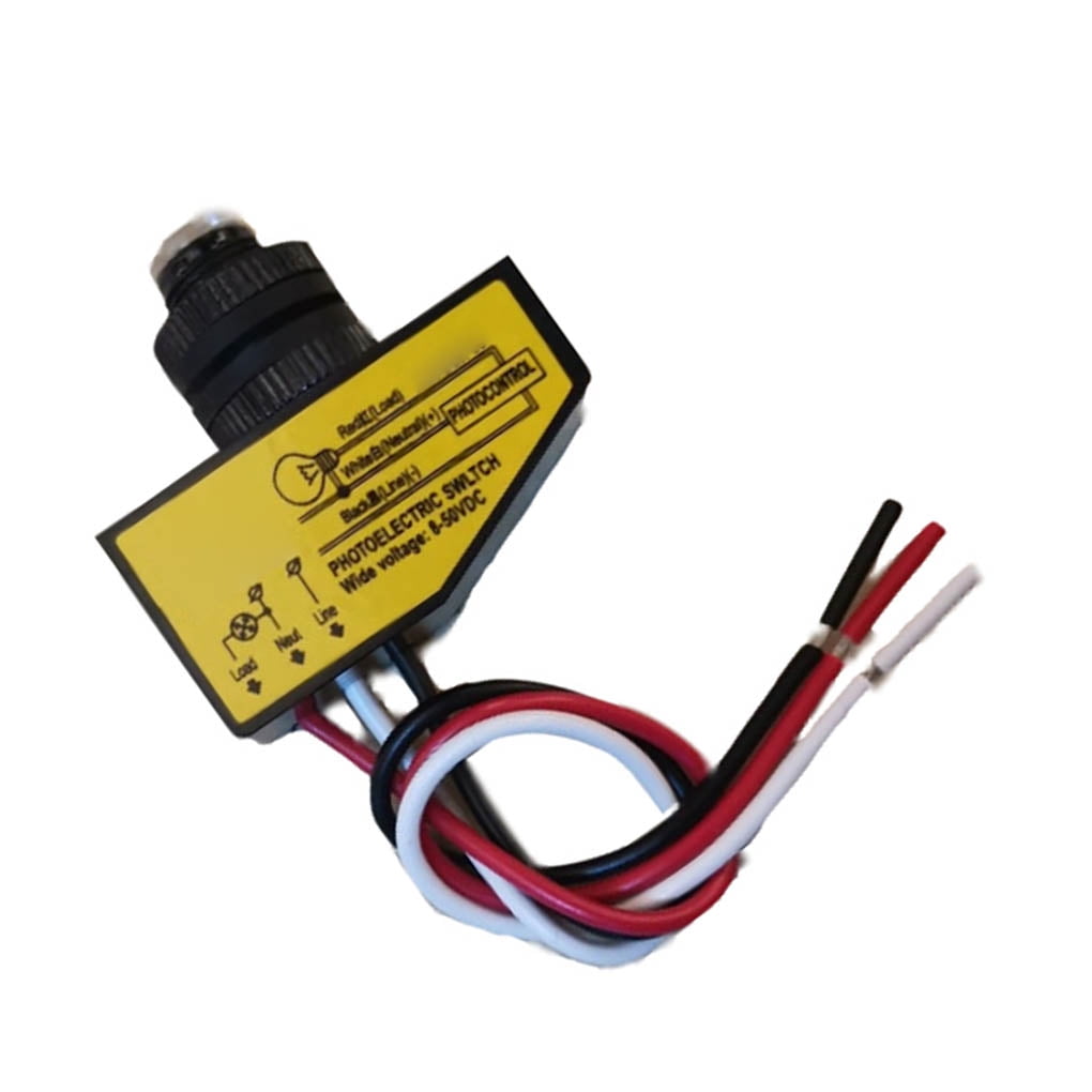 Photocell Switch Lamp Universal Lighting Accessory Controller Fittings