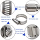 thumbnail image 2 of Abrazaderas de abrazadera de manguera Abrazaderas de manguera de acero inoxidable 304 ajustables de 21 a 38 mm Tornillos para manguera de agua para manguera de agua familiar, tubo de combustible, cli, 2 of 5