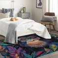 thumbnail image 4 of 3 x 4 Rugs Chimpanzee Monkey Area Rug, Colorful Animal Carpet for Living Room Bedroom Tropical Themed Patterned Indoor Home Decor, Non Slip Soft & Low Pile Small Washable Rug ZH&279, 4 of 7