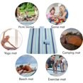 thumbnail image 2 of Beach Blanket Picnic Blanket Outdoor Mat Extra Large Waterproof Sand Proof Camping Blanket Lightweight Folding Portable Travel Blanket Compatible With--, 2 of 3