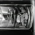 thumbnail image 4 of Spec-D Tuning Crystal Black Headlights + Smoke Led Tail Lamps for 2007-2013 GMC Sierra 1500 Pickup Left + Right Pair, 4 of 7