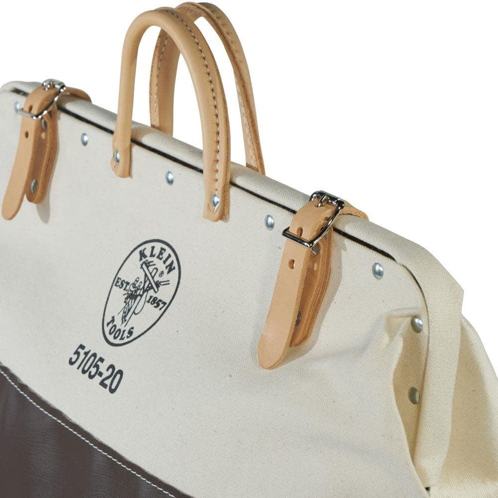 Klein Tools 20In High-Bottom Canvas Tool Bag
