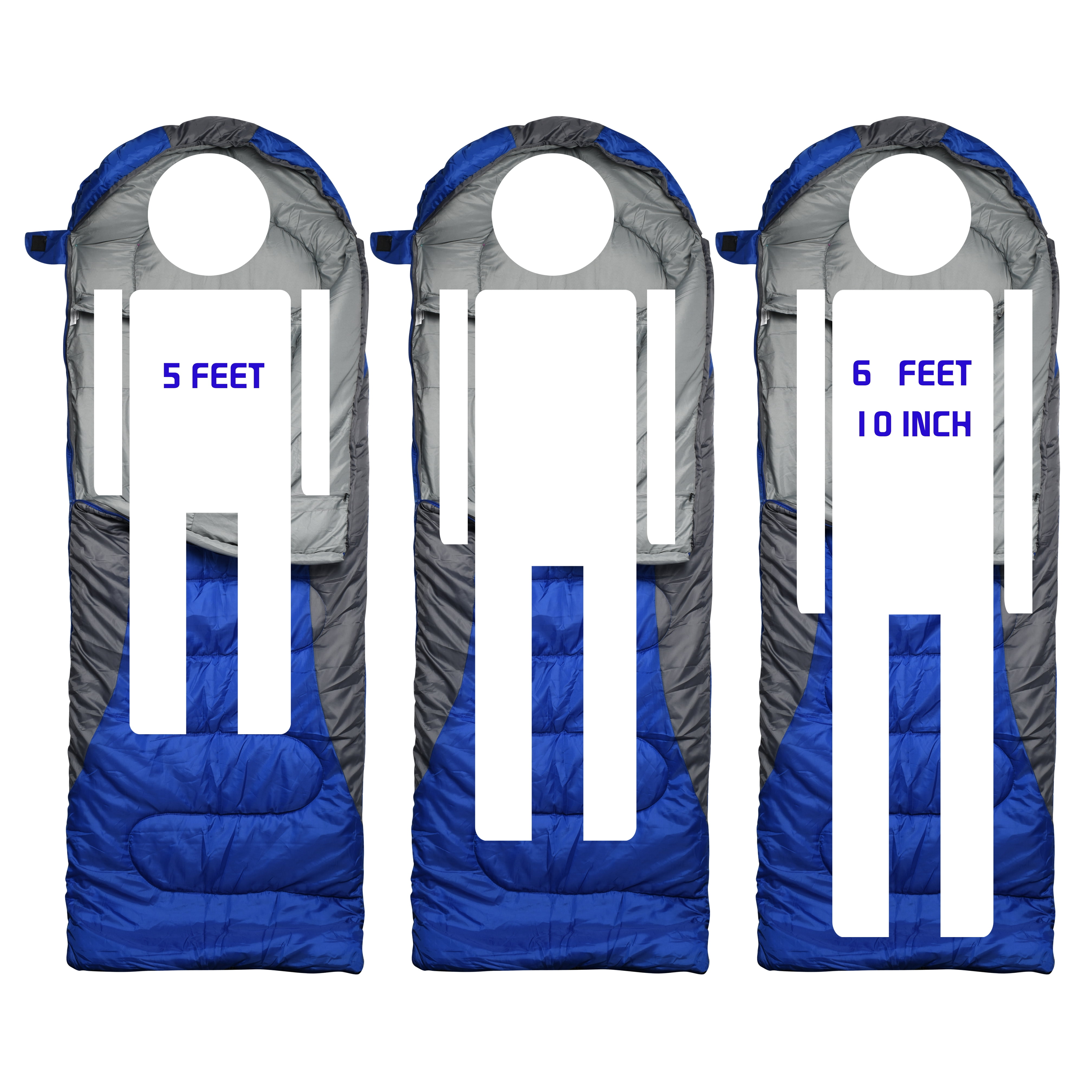 0 Degree Winter Sleeping Bags for Adults Youth Camping - Cold Weather Backpacking Hiking