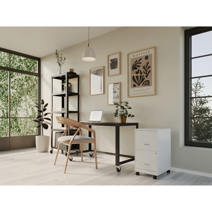 Lorell® File Organizer, 3-Drawer, B/F/F, 14-1/4"x18"x26-1/2", White (LYSVF318BMWE)