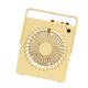 thumbnail image 5 of Ventilador de movimiento portátil, pequeño ventilador de noche, silencioso, práctico, colgante, para pesca, Amarillo, 5 of 9