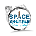 thumbnail image 1 of Launching Space Shuttle Ring Adjustable Love Wedding Engagement, 1 of 3