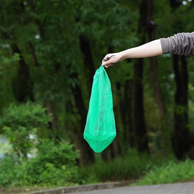 Wartleves Bolsa de pesca de nailon para protección de peces con red tejida