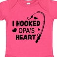 thumbnail image 4 of Inktastic I Hooked Opa's Heart with Fishing Rod Boys or Girls Baby Bodysuit, 4 of 5
