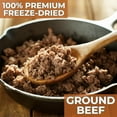 Freeze Dried Ground Beef PreCooked Hamburger Meat for Backpacking
