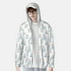 thumbnail image 2 of Fotbe Playful Polar Bear Pals Chaqueta con Protección Solar UPF 50+ para Hombre y Mujer, Camisa con Capucha y Bolsillos-Small, 2 of 7