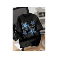 thumbnail image 1 of Men's High-quality 100% Cotton Trendy Street Casual T-shirt With Creative Star Graphic Print, Weighing 180 Grams. High Quality, Comfortable, Versatile, Soft And Breathable, 1 of 7