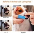 thumbnail image 5 of Cepillo de dientes para perros con colocación de dientes, 6 piezas, cepillo de dientes para mascotas, cepillo de dientes para dedos, cepillo de dientes de silicona de grado alimenticio suave para, 5 of 5